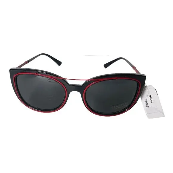 Versace Sunglasses 56mm Red and Black VE4336 - Picture 11 of 11